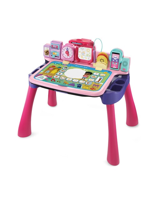 Vtech Learn and Draw Activity Desk, Pink product photo View 05 L