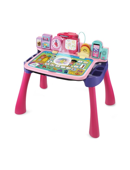 Vtech Learn and Draw Activity Desk, Pink product photo View 07 L