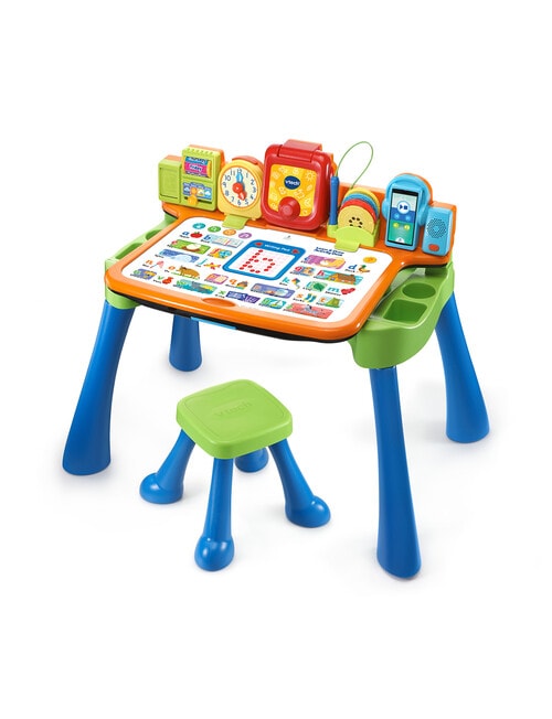 Vtech Learn and Draw Activity Desk, Blue product photo View 02 L
