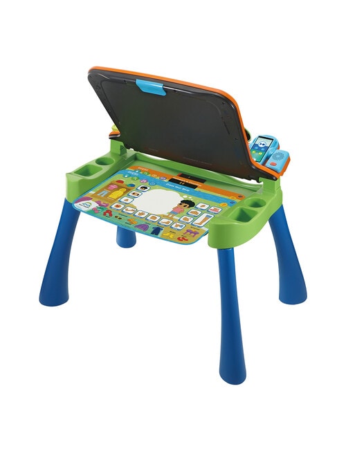 Vtech Learn and Draw Activity Desk, Blue product photo View 07 L