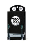 360PRO Evo Regular Soft Brush Head Refills, 2-Pack, Black, 360PROS092 product photo View 03 S