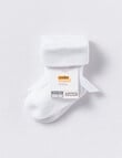 Underworks Modal Socks, 2-Pack, White product photo View 02 S