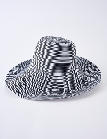 Boston + Bailey Ribbon Hat, Navy product photo