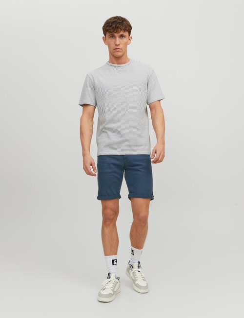 Jack & Jones Regular Fit Rick Icon Short, Navy Blazer product photo View 02 L