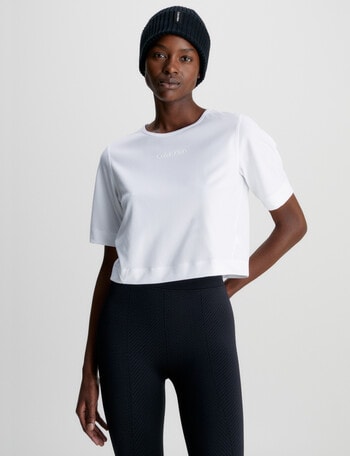 Calvin Klein Short Sleeve Tee, Bright White product photo