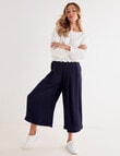 Whistle Viscose Regular Length Culotte, Midnight product photo View 03 S