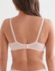 Caprice Cotton Underwire Bra, Veiled Rose, A-D product photo View 02 S