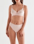Caprice Cotton Underwire Bra, Veiled Rose, A-D product photo View 03 S