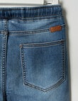 No Issue Denim Jogger, Mid Blue product photo View 02 S