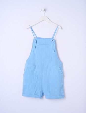 Switch Cotton Shortall, Mid Blue product photo