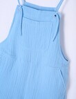 Switch Cotton Shortall, Mid Blue product photo View 03 S