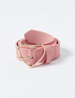 Switch Heart Belt, Dusty Pink product photo