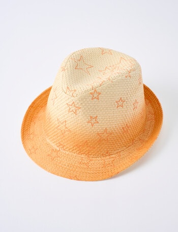 Switch Star Ombre Trilby, Natural & Orange product photo