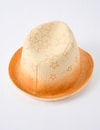 Switch Star Ombre Trilby, Natural & Orange product photo View 02 S