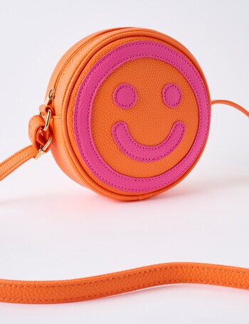 Switch Smiley Cross Body Bag, Tangerine product photo