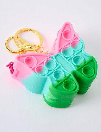 Switch Butterfly Push Pop Purse, Green Trio product photo