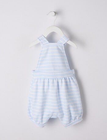Little Bundle By the Sea Terry Romper, Blue product photo