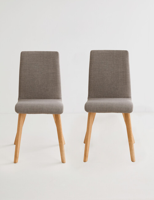Marcello&Co Tulsa Dining Chair, Grey, Set of 2 product photo View 05 L