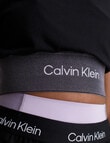 Calvin Klein Short Sleeve Tee with Band, Black Beauty product photo View 04 S