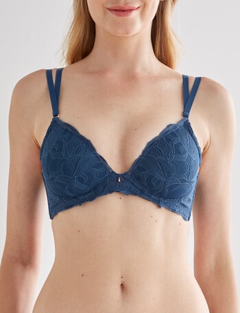 Acapella Celine Contour Bra, Midnight Blue, B-D product photo