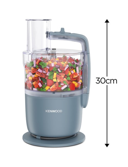 Kenwood MultiPro Go Food Processor, Storm Blue, FDP22130GY product photo View 02 L