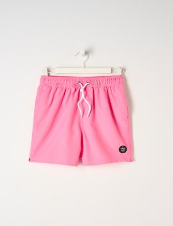 Wavetribe Swim Short, Pink product photo