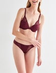 Acapella Celeste Push Up Bra, Burnt Crimson, 10B-16D product photo View 03 S
