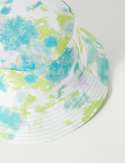 No Issue Tie Dye & Lime Reversible Bucket Hat, Purple T product photo View 02 L