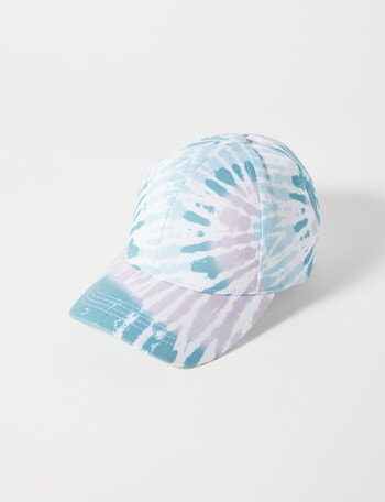 No Issue Tie Dye Cap, Blue & Lilac product photo
