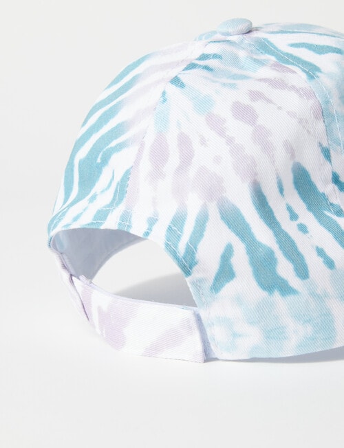 No Issue Tie Dye Cap, Blue & Lilac product photo View 03 L