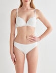 Lyric Juliet Push Up Bra with Lace, White product photo View 03 S