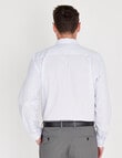 Chisel Formal Dash Ditsy Long Sleeve Shirt, Light Blue product photo View 02 S