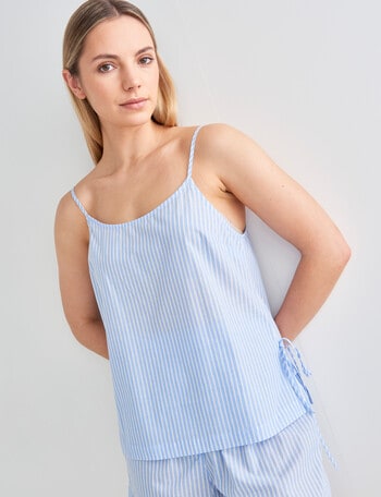 Mineral Lounge Lounge Stripe Cami, Blue product photo