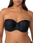 Triumph Beautiful Silhouette Strapless Bra, Black product photo