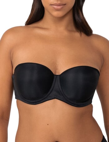 Triumph Beautiful Silhouette Strapless Bra, Black product photo
