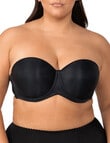Triumph Beautiful Silhouette Strapless Bra, Black product photo View 08 S