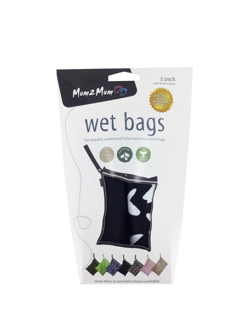 Mum 2 Mum Wet Bag, Twin Pack, Cross product photo View 02 L