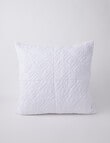 Kate Reed Gigi Euro Pillowcase, White product photo