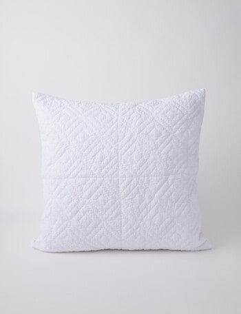Kate Reed Gigi Euro Pillowcase, White product photo