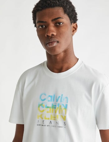 Calvin Klein Logo T-Shirt, White product photo