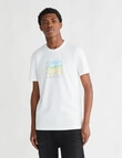 Calvin Klein Logo T-Shirt, White product photo View 02 S