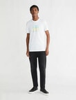 Calvin Klein Logo T-Shirt, White product photo View 03 S