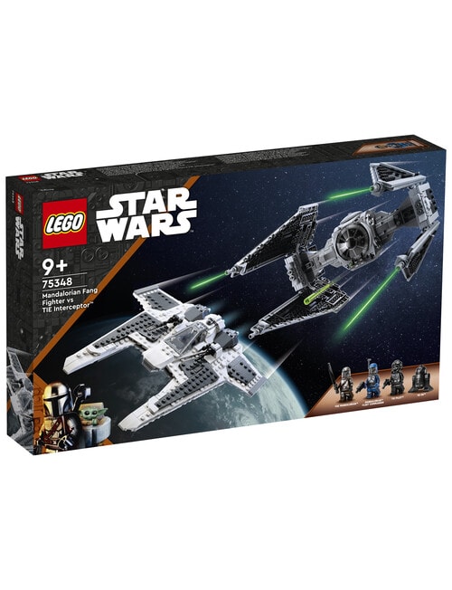 LEGO Star Wars Mandalorian Fang Fighter vs. TIE Interceptor, 75348 product photo View 02 L
