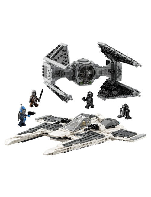 LEGO Star Wars Mandalorian Fang Fighter vs. TIE Interceptor, 75348 product photo View 03 L