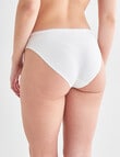 Lyric Cotton-Elastane Bikini Brief, White product photo View 02 S