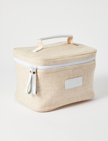 Terrace Journey Lunch Bag, 5L, Natural & White product photo
