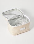 Terrace Journey Lunch Bag, 5L, Natural & White product photo View 02 S
