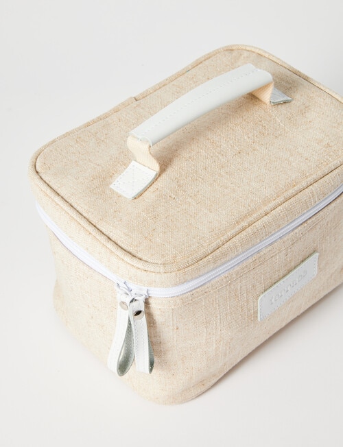 Terrace Journey Lunch Bag, 5L, Natural & White product photo View 04 L