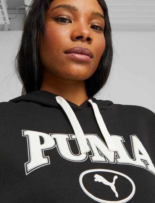 Puma Squad Fleece Hoodie, Black product photo View 02 L