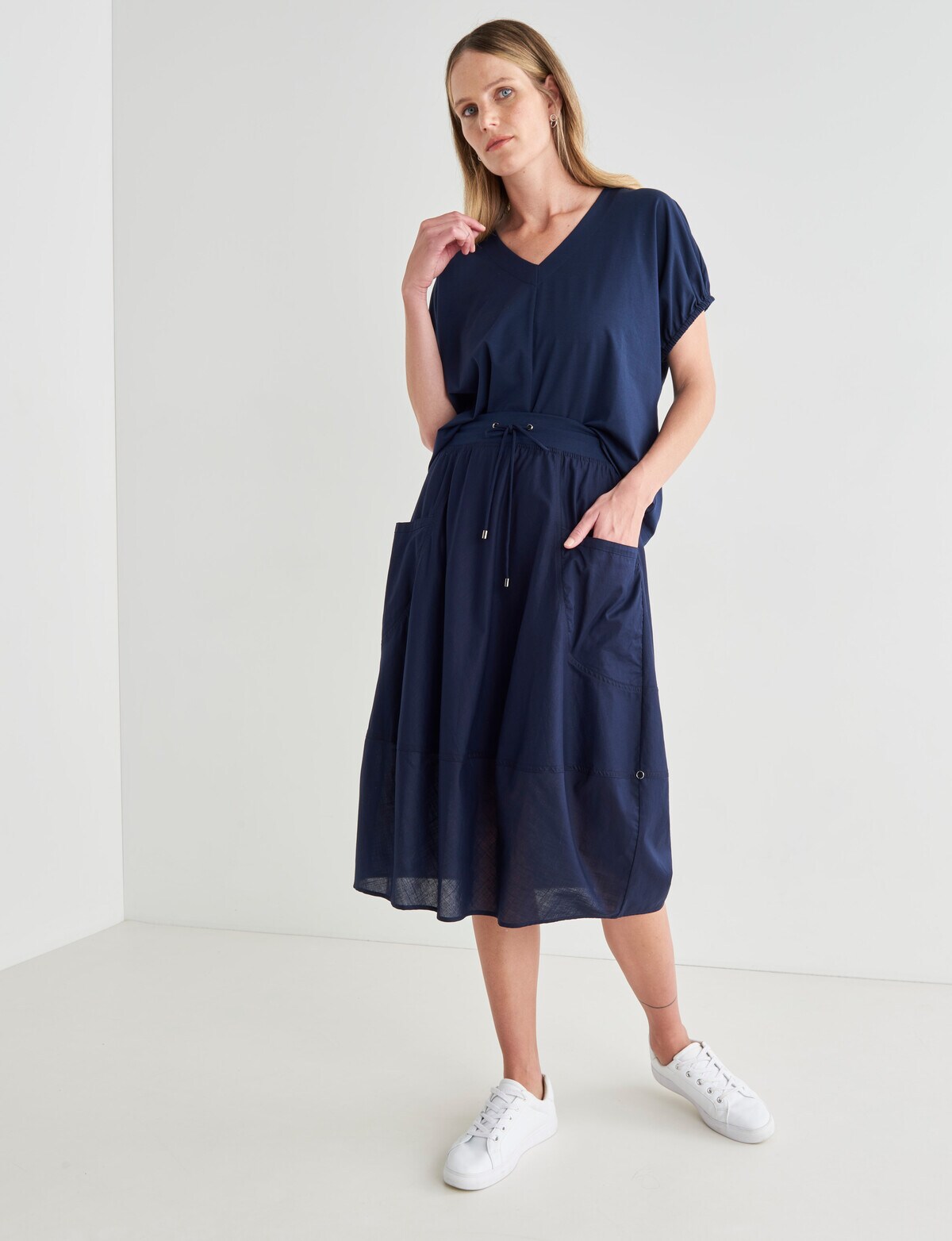 Jigsaw Cocoon Skirt, Midnight Skirts